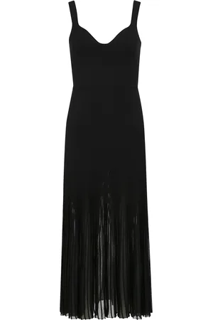 ULLA JOHNSON Dames, Jurken, Zwart, Maat: L Nylon