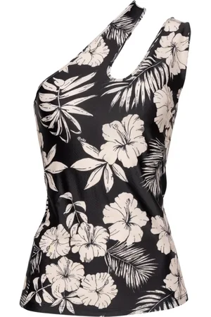 Pinko Dames, Tops, Zwart, Maat: L