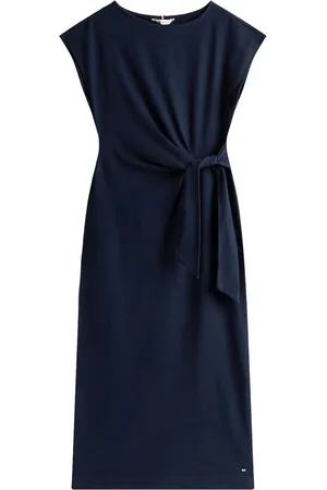 Tommy Hilfiger Dames, Jurken, Blauw, Maat: M