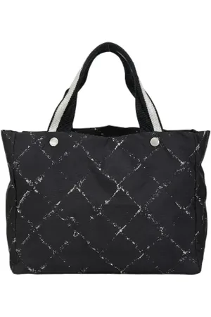 CHANEL Dames, Pre-owned, Zwart, Maat: ONE Size Nylon