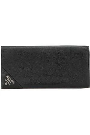 Prada Heren, Pre-owned, Zwart, Maat: ONE Size Leer