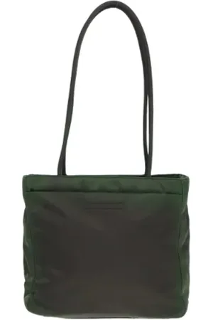 Prada Dames, Pre-owned, Groen, Maat: ONE Size Synthetisch