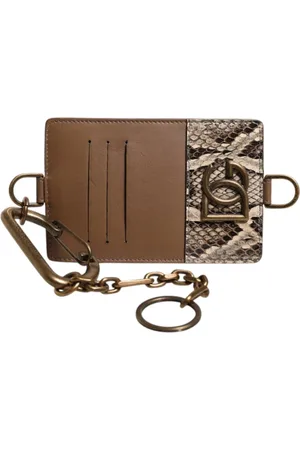 Dolce & Gabbana Dames, Accessoires, Bruin, Maat: ONE Size Leer