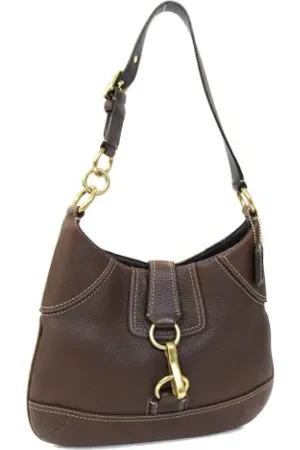 Coach Dames, Pre-owned, Bruin, Maat: ONE Size Leer
