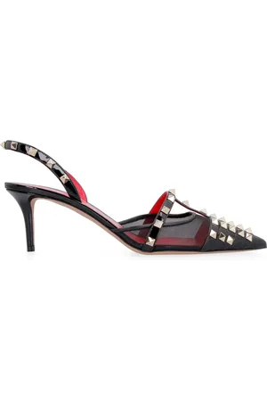 VALENTINO Dames, Schoenen, Zwart, Maat: 37 EU Polyamide
