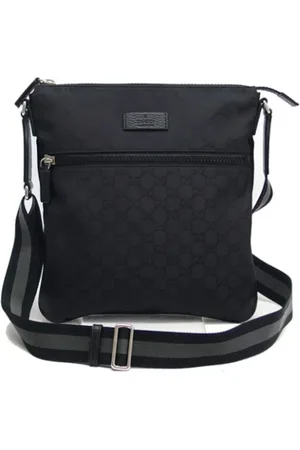 Gucci Heren, Pre-owned, Zwart, Maat: ONE Size Nylon