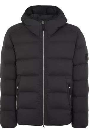 Stone Island Heren, Jassen, Zwart, Maat: S Nylon