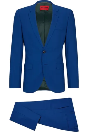 HUGO BOSS Heren, Pakken, Blauw, Maat: XL