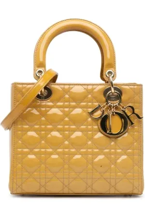 Dior Dames, Pre-owned, Bruin, Maat: ONE Size Leer
