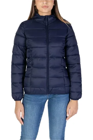 B YOUNG Dames, Jassen, Blauw, Maat: S Nylon