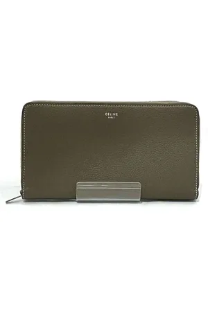 Céline Dames, Pre-owned, Grijs, Maat: ONE Size Leer