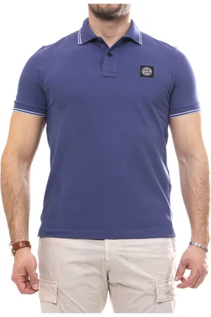 Stone Island Heren, Tops, Blauw, Maat: L Katoen