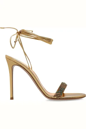 Gianvito Rossi Dames, Schoenen, Geel, Maat: 39 EU Leer