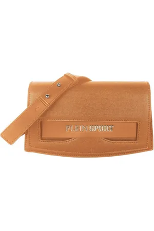 Philipp Plein Dames, Tassen, Bruin, Maat: ONE Size Leer