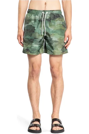 Palm Angels Heren, Badkleding, Groen, Maat: S