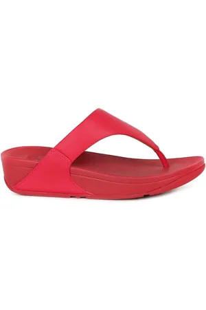 FitFlop Dames, Schoenen, Rood, Maat: 40 EU Leer