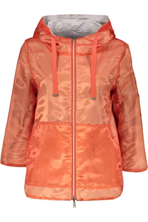 HERNO Dames, Jassen, Oranje, Maat: S Katoen