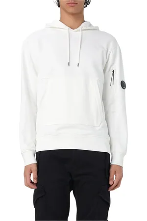 C.P. Company Heren, Sweatshirts & Hoodies, Wit, Maat: S Fleece