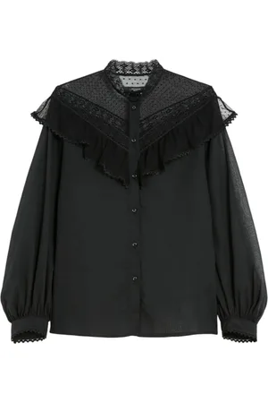 Max Mara Dames, Blouses & Shirts, Zwart, Maat: XS