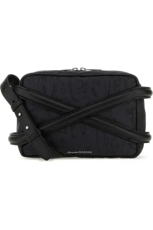 Alexander McQueen Heren, Tassen, Zwart, Maat: ONE Size Nylon