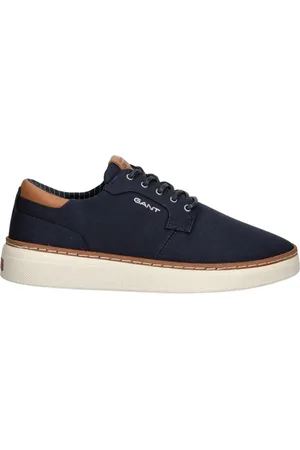 GANT Heren, Schoenen, Blauw, Maat: 41 EU Leer