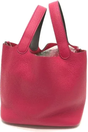 Hermès Dames, Pre-owned, Roze, Maat: ONE Size Leer