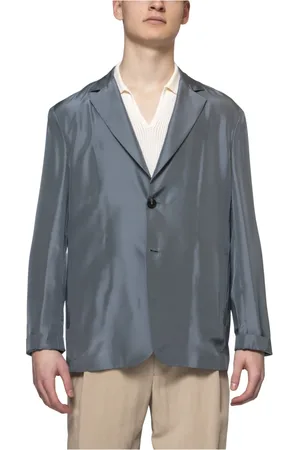 Emporio Armani Heren, Jassen, Blauw, Maat: L