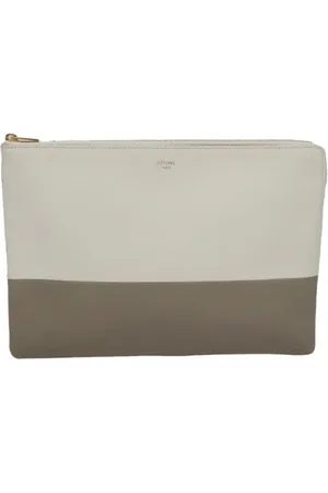 Céline Dames, Pre-owned, Wit, Maat: ONE Size Leer