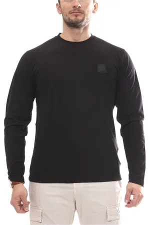 Stone Island Heren, Tops, Zwart, Maat: M Katoen