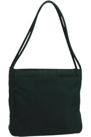 Prada Dames, Pre-owned, Groen, Maat: ONE Size Nylon
