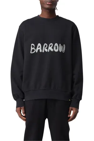 BARROW Heren, Sweatshirts & Hoodies, Zwart, Maat: XL Katoen
