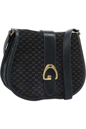 Gucci Dames, Pre-owned, Blauw, Maat: ONE Size Leer