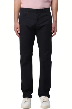 HUGO BOSS Heren, Broeken, Blauw, Maat: W31 Katoen
