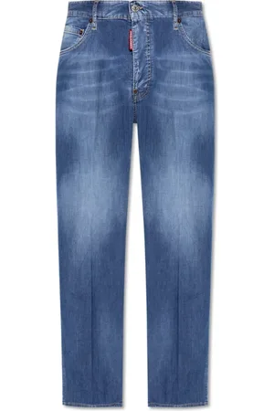 Dsquared2 Heren, Jeans, Blauw, Maat: S Denim