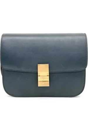 Céline Dames, Pre-owned, Groen, Maat: ONE Size Leer