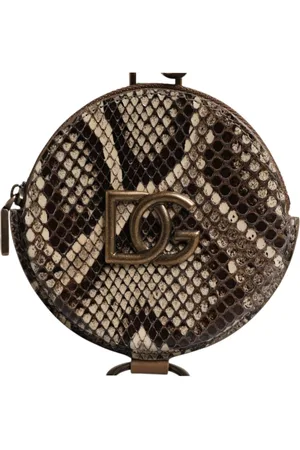 Dolce & Gabbana Dames, Accessoires, Bruin, Maat: ONE Size Leer