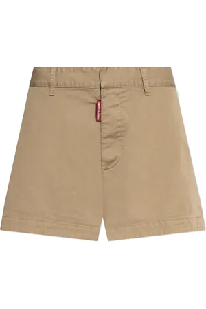 Dsquared2 Dames, Korte broeken, Groen, Maat: XS Katoen