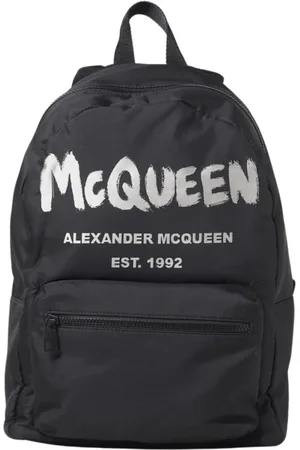 Alexander McQueen Heren, Tassen, Zwart, Maat: ONE Size Nylon