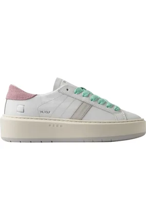 D.A.T.E. Dames, Schoenen, Wit, Maat: 35 EU Katoen