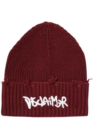 DISCLAIMER Heren, Accessoires, Rood, Maat: ONE Size Katoen