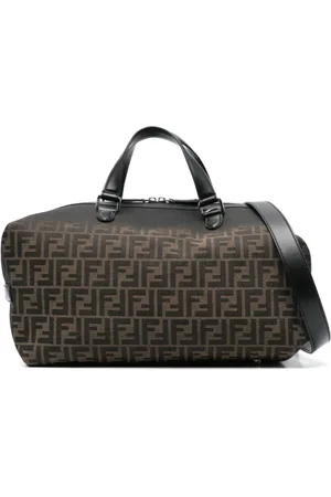 Fendi Heren, Tassen, Bruin, Maat: ONE Size