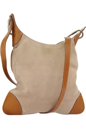 Burberry Dames, Pre-owned, Roze, Maat: ONE Size Suède