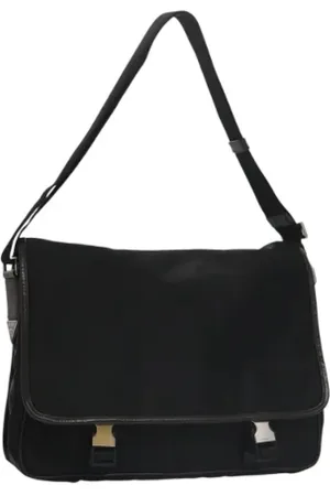 Prada Dames, Pre-owned, Zwart, Maat: ONE Size Nylon