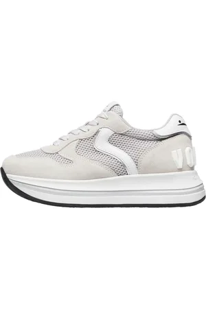 Voile blanche Dames, Schoenen, Wit, Maat: 38 EU Suède