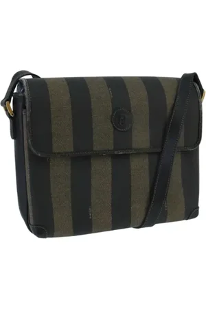 Fendi Dames, Pre-owned, Zwart, Maat: ONE Size Leer