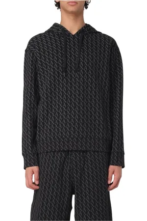 Armani Exchange Heren, Sweatshirts & Hoodies, Zwart, Maat: M Katoen