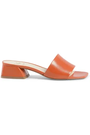19V69 Italia Dames, Schoenen, Oranje, Maat: 37 EU Leer