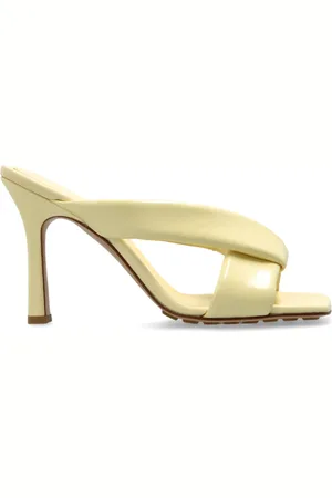 Bottega Veneta Dames, Schoenen, Geel, Maat: 37 1/2 EU Zijde