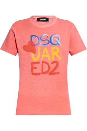 Dsquared2 Dames, Tops, Roze, Maat: XS Katoen