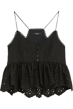 Max Mara Dames, Tops, Zwart, Maat: S